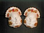 Royal Albert Old Country Roses Turkey Cruet Salt & Pepper Shaker UNUSED 1st Q