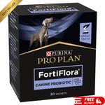 Purina Pro Plan Fortiflora Canine Probiotic Dog Food Supplement 30 x 1g.