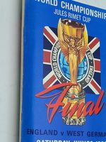 Genuine ORIGINAL World Cup Final 1966 Programme @ Wembley Stadium