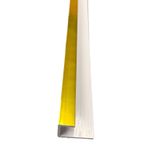 Gold End Cap Trim 10mm For Shower Wall Panels PVC Bathroom Cladding