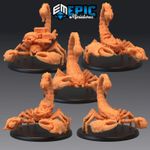 Giant Scorpion Miniature 28-32mm Desert Monster D&D RPG Tabletop