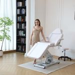 Electric Massage Table SPA Bed Tattoo Beauty Couch Salon Recliner Chair&Stool UK