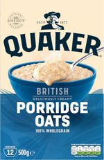 Quaker Rolled Porridge Oats 500 g(packaging may vary)