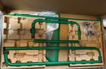 2-Pack IKEA TILLSLAG Green Metal Trestle Table Legs 105.224.24 – NEW