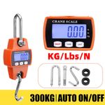 Portable Mini Crane Scale Weight 300kg Heavy Duty Hanging Hook Scales Scale Kit