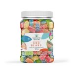 Supreme CBD, Gummy Bears, CBD Edibles,  Vegan, Broad Spectrum, 100 Bears