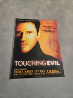TPEEP457 MAGAZINE ADVERT 11X8" TOUCHING EVIL - SERIES PREMIERE - USA NETWORK 