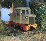 OO9 009 Hungarian Forestry Diesel Narrow Gauge Locomotive Body For KATO 109