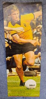 STEVE KINDON Wolves FC FOOTBALL 1970s HAND SIGNED MAGAZINE PIC 8 x4