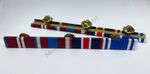 Diamond - Platinum Jubilee 2022 - Coronation 2023 Police LSGC Ribbon Bar pin on