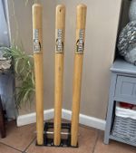 PROIMPACT CRICKET HEAVY DUTY SPRING BACK STUMPS NO BAILS