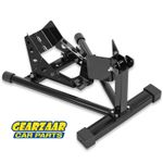 Motorbike Motorcycle Front Wheel Chock Paddock Stand Storage Transport Garage