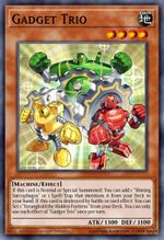 Yugioh MP25-EN061 - Gadget Trio - Prismatic Secret Rare