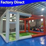 Event Soccer Ball Game Inflatable Drone Obstacle Arena For Activity OrExhibition