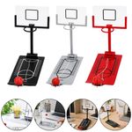 3 Colours Desktop Basketball Game Foldable Mini Hoop Office Stress Relief Gift