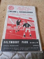 Republic Of Ireland Football Programme  V  Czechoslovakia  1961