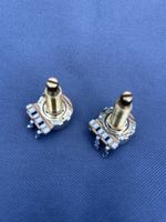 2 x Gibson Potentiometers Pots .used But Working. Resistance Unknown