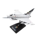 Diecast Eurofighter Typhoon Fighter Model 1:100 Scale 16cm Alloy Desktop Display