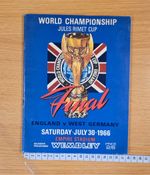 Original 1966 World Cup Final Programme - England V West Germany - VGC