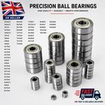 10pcs Small Bearings Inner Diameter 2mm 3mm 4mm 5mm 6mm 7mm 8mm 9mm 10mm 3x7x3 5