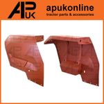 Mudguards Fender Pair Set Square Wings + Toolbox for Massey Ferguson 135 Tractor