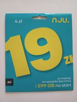 Polish SIM CARD from network "njumobile" 3in1 (Standard-Micro-Nano)