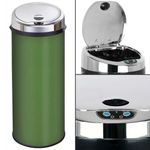 Inmotion Fern Stainless Steel Auto Sensor Kitchen Waste Dust Bin 30L, 42L, 50L