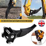 Mini Excavator Attachments Ripper Teeth for Small Digger + 2 Extra Pins 25mm UK