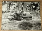 UNKNOWN     - MOTORCYCLE RACERS - VINTAGE  PHOTO