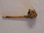 Vintage Hand Made Pipe. The Bowl is M.ade From A Walnut