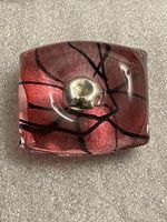 Signed  JOHN DITCHFIELD  ART GLASS SCULPTURE PAPERWEIGHT cat on pillow
