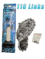 HG-73 Mountain Bike Bicycle Chain 116 Links fo Shimano MTB Bicycle 9/27-Speed