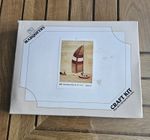 The Art Veneers Marquetry Beginner Natural Wood Kit Homeward Bound Boat, Vintage
