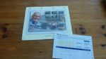 2007 ORIGINAL F1 MURRAY WALKER HAND SIGNED GRAND PRIX POSTAL COVER + INVOICE