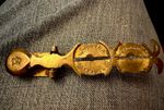 Set of Antique Victorian Brass Sovereign Coin Rocker Balance Scales