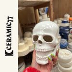 Skull Ceramic Skeleton Mould *SLIP CAST MOULD ONLY*