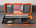Hoppe’s 9 12 Gauge Gun Cleaning Kit with Orange Case, Rod, Bore Brush & Mop