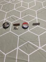 Lot of 4 Herbert Hoover President Campaign Pins