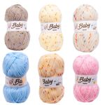 Woolcraft Babycare Spot Prints DK - 100g