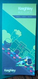 Transdev Keighley Bus Guide dated 4 Jan 2026