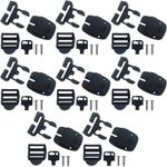 Spa Cover Latch Repair Kit 4Pcs/8Pcs Reusable Clip Lock with Keys and Screws