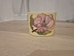 Moorcroft Anemone  on yellow/Pink pattern coaster / pin dish