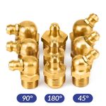 Grease Nipples Metric Fitting Straight 45° 90° M4 M5 M6 M8 M10 M12 M14 M16 M20