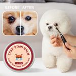 Safe Gentle Pet Tear Stain Remover Balm Tear Stain Cream  for Dogs & Cats