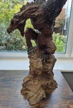 RARE Clarecraft Lord of the Upper Reaches Dragon Figurine by Leigh Pamment D903