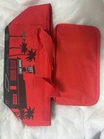 ❤️ Red/black palm-tree mini insulated bag