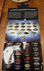 WWF / WWE Wrestling Belt Pin Set Complete WrestleMania