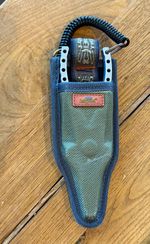 Abel Fishing Pliers w/ Fishpond Holster & Coiled Lanyard, Gray/Green