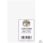 Belle Arti Gesso Panel Poplar Plywood 10x15cm 8mm For Oil Acrylic Ink Pack 10