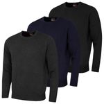 Oscar Jacobson Mens 2026 Westfield Crew Neck Soft Knit Golf Sweater 50% OFF RRP
